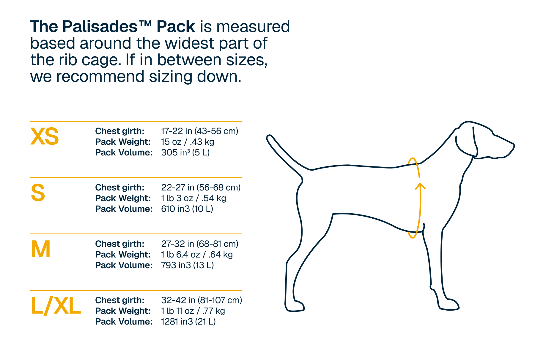 Palisades™ Pack